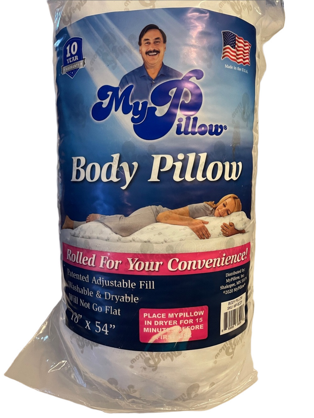 Body Pillow - White